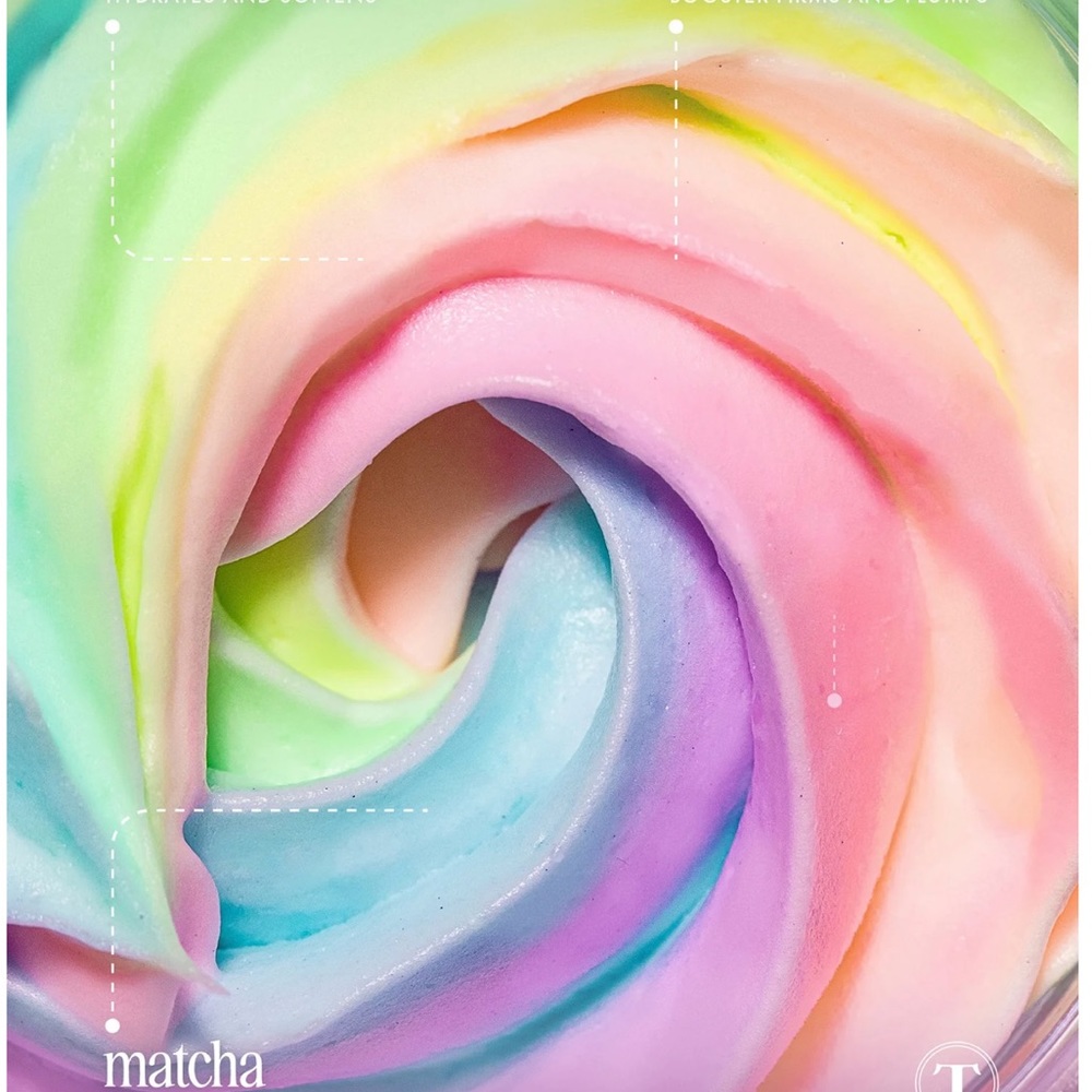 Truly Unicorn fruit whipped body polish